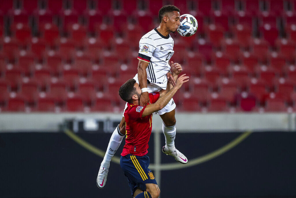 APTOPIX Germany Spain Soccer Nations League